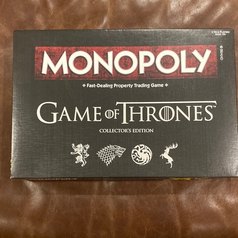 Monopoly Game of Thrones Collector's Edition